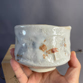 Japanese Shino Matcha Bowl – Handmade by Shuzan Kiln