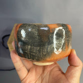 Japanese Aka-Raku Matcha Bowl