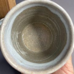 Japanese Hagi Yunomi Pair – Handmade Tea Cups by Zuho Ohno