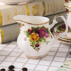 Country Rose Bone China Tea Set