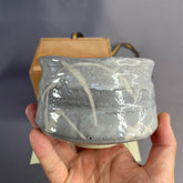 Japanese Nezumi Shino Matcha Bowl – Handmade by Shunsō