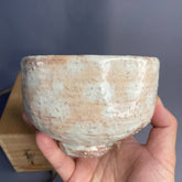 Matcha Bowl – Peach Smoke Glaze