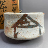 Japanese Shino Matcha Bowl – Handmade Ceramic Tea Bowl