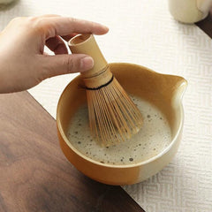 Matcha Bowl Set with Spout