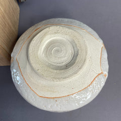Japanese Shino Matcha Bowl – Handmade by Shuzan Kiln
