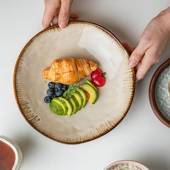 Scalloped Rim Dish