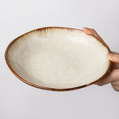 Scalloped Rim Dish