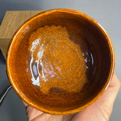 Japanese Ōhi Matcha Bowl – Handmade by Kōraku